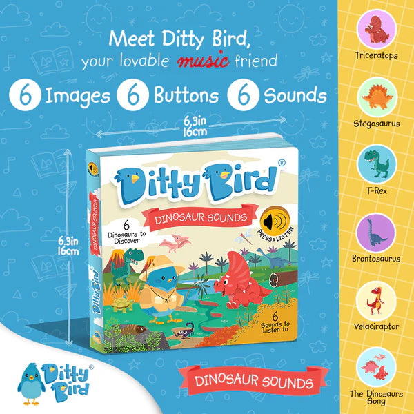 Ditty Bird: Dinosaur Sounds