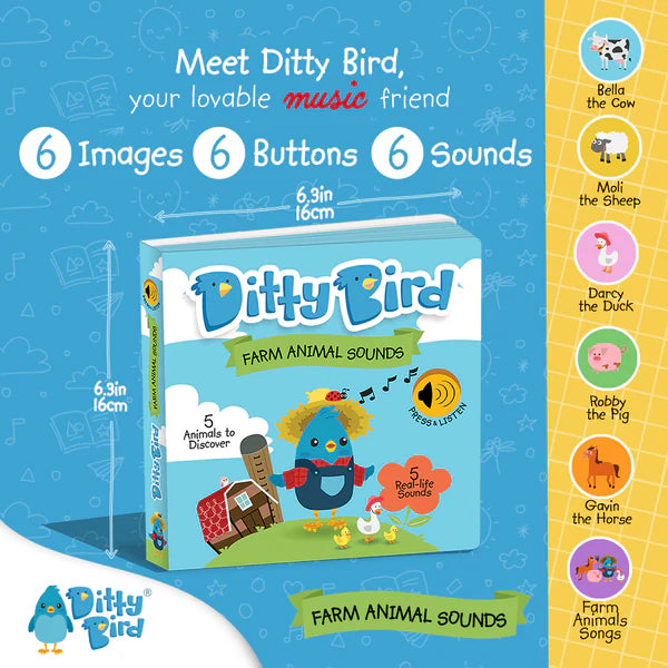 Ditty Bird: Farm Animal