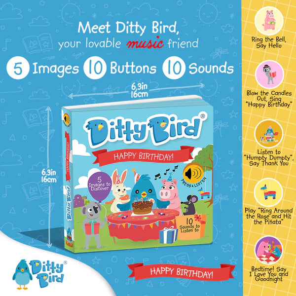 Ditty Bird: Happy Birthday