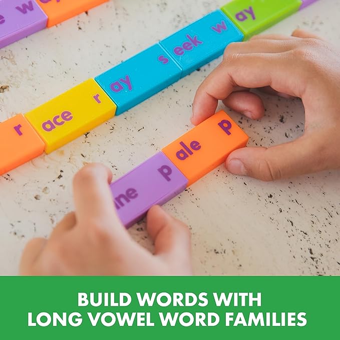 Educational Insights Phonics Dominoes Long Vowels