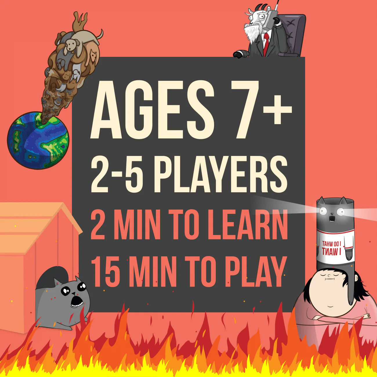 Exploding Kittens - Barking Kittens (Expansion)