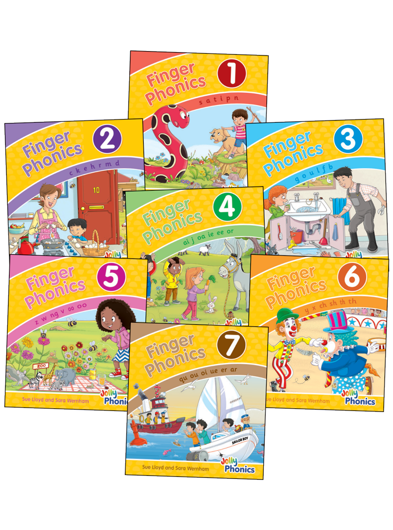 Jolly Finger Phonics Set 1-7