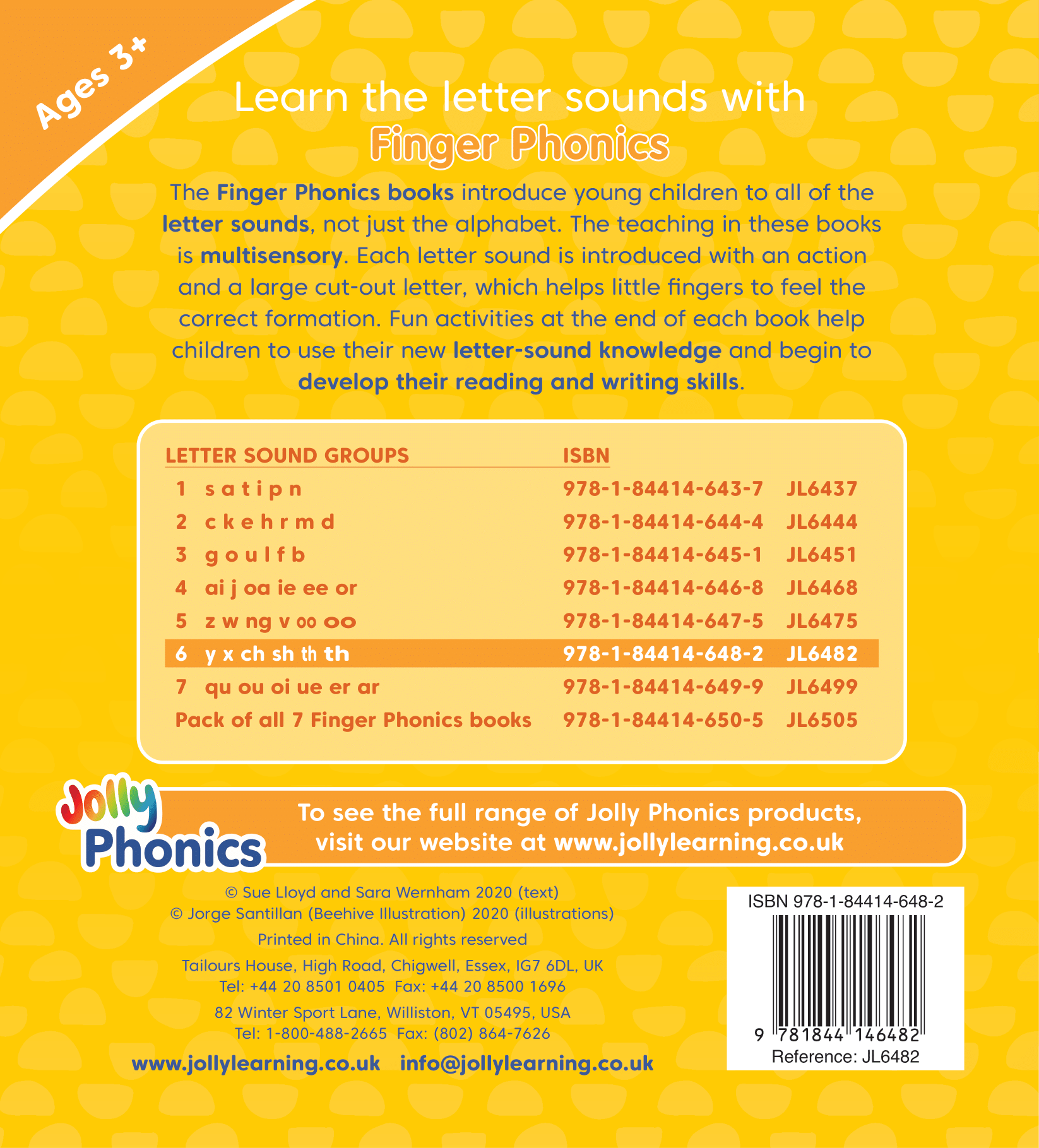 Jolly Finger Phonics Book 6