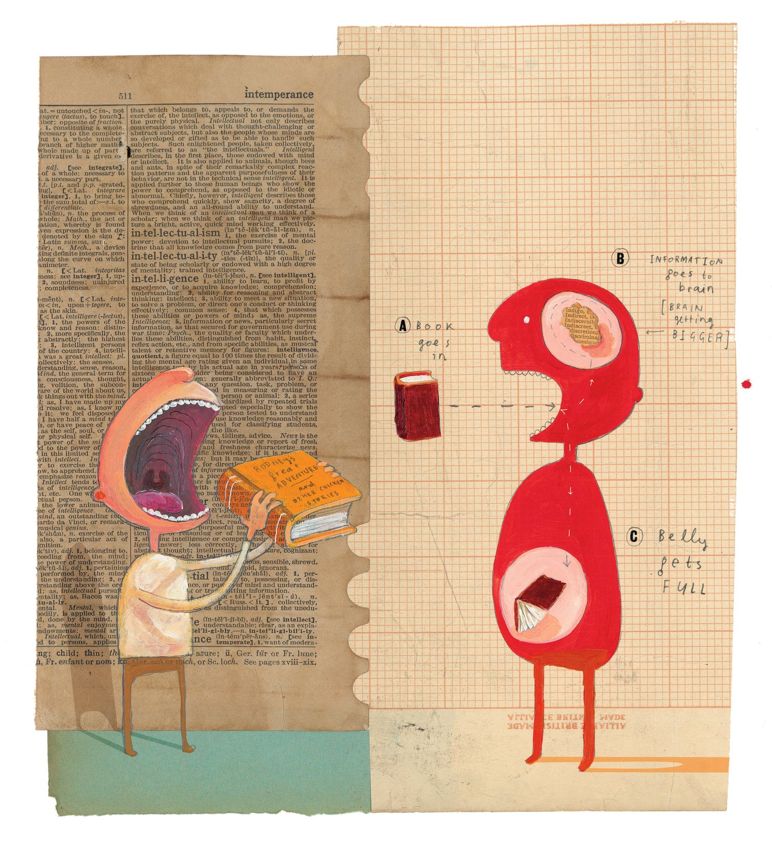 The Incredible Book Eating Boy by Oliver Jeffers