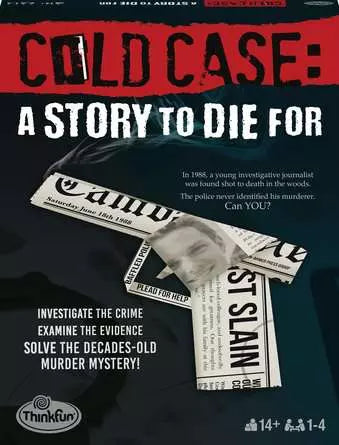 ThinkFun Cold Case: A Story to Die For