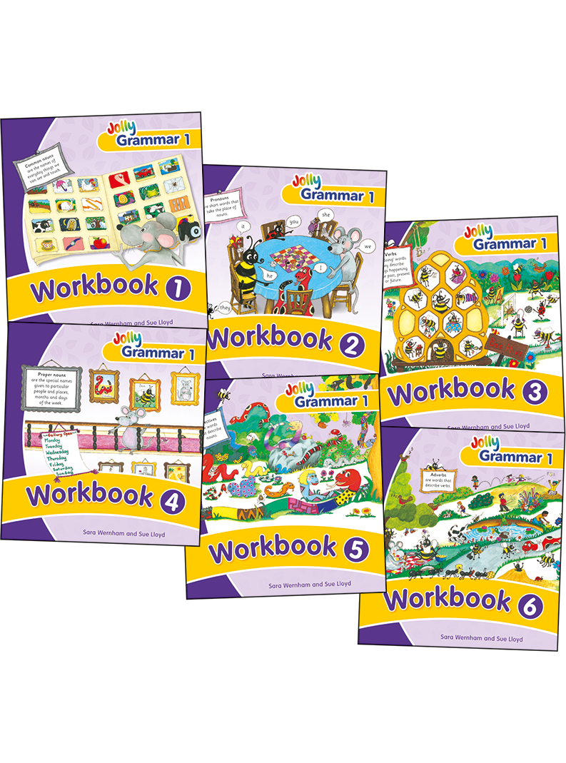 Jolly Grammar Workbook Set 1-6