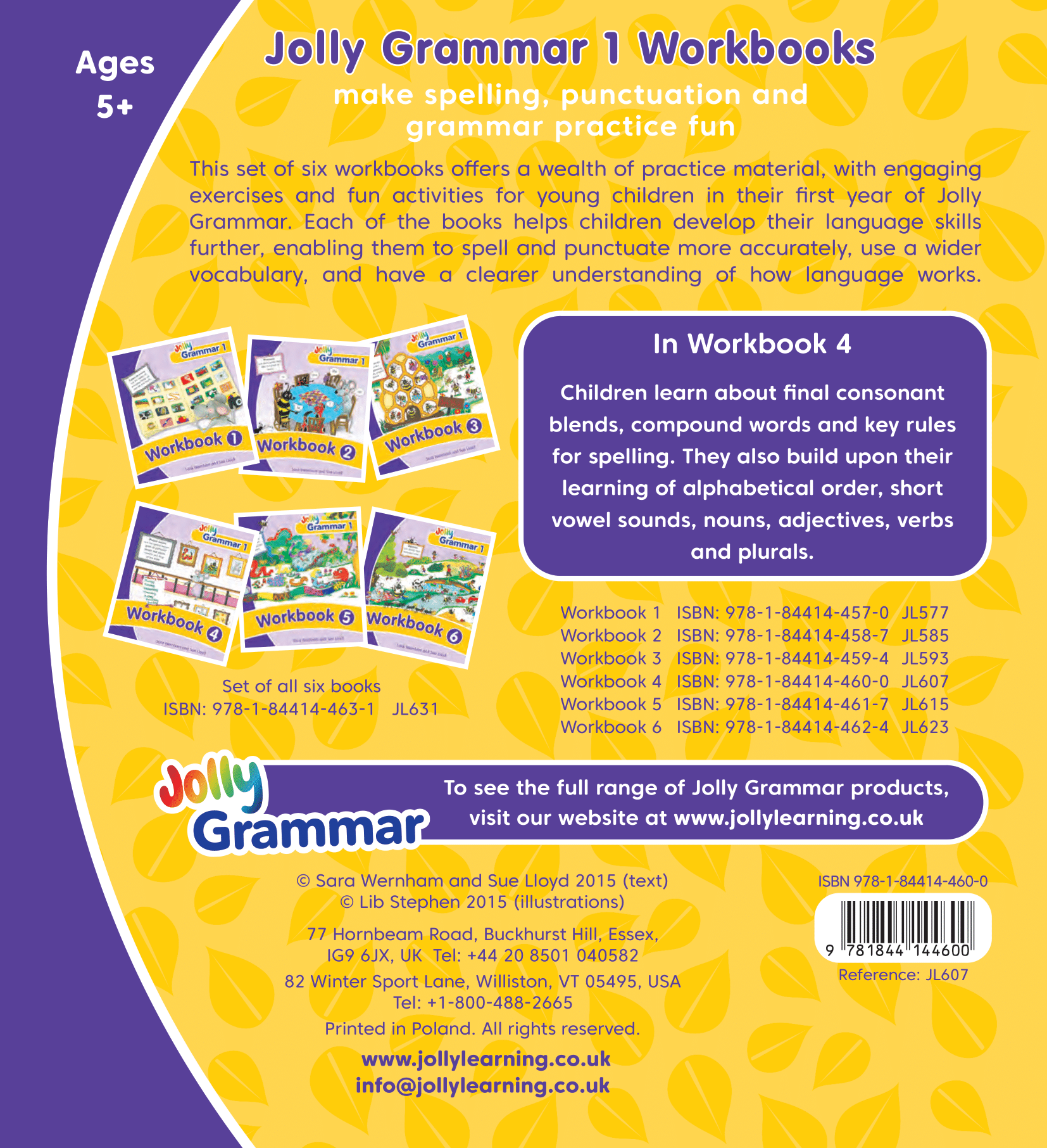 Jolly Grammar 1 Workbook 4