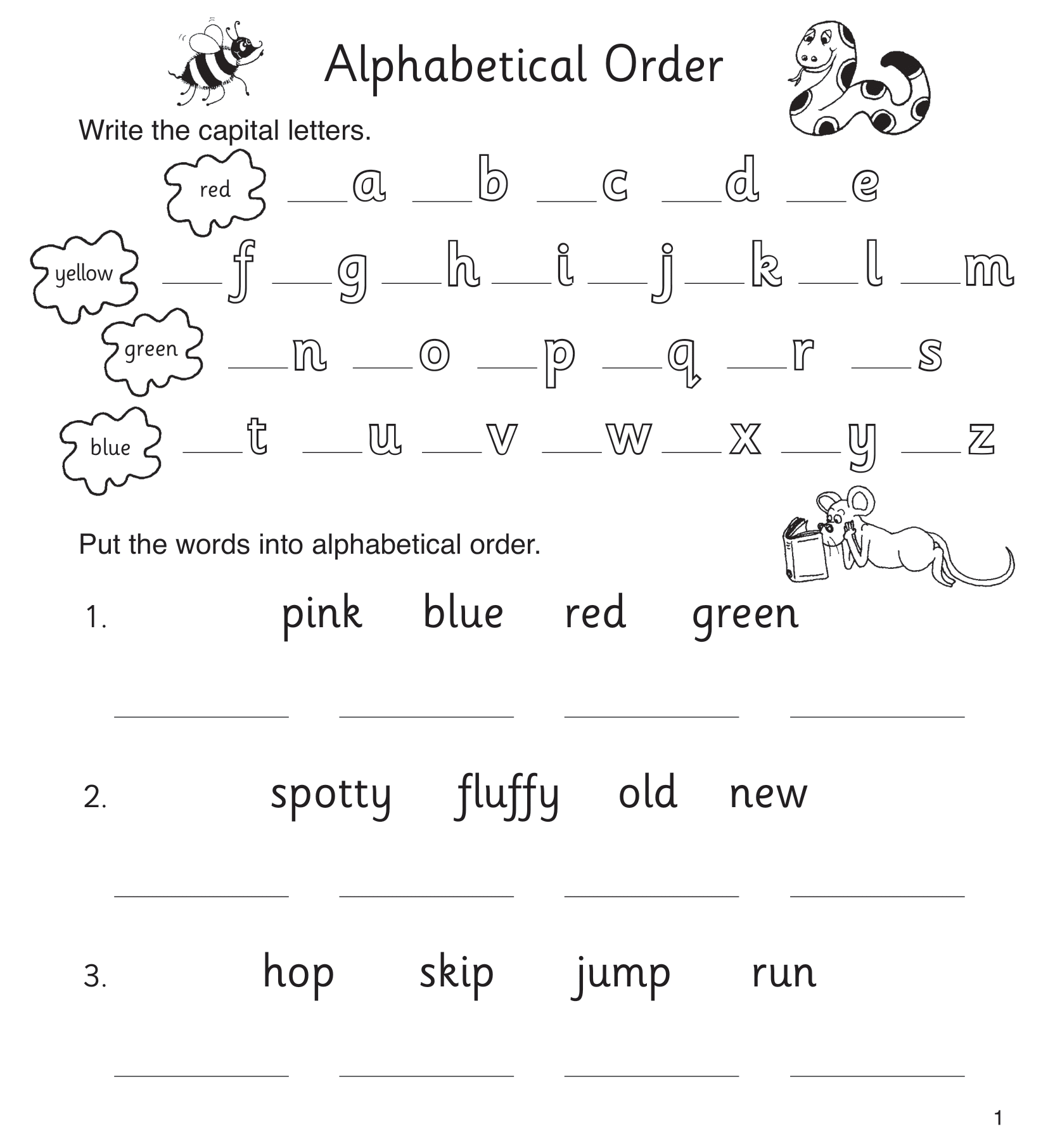 Jolly Grammar 1 Workbook 5