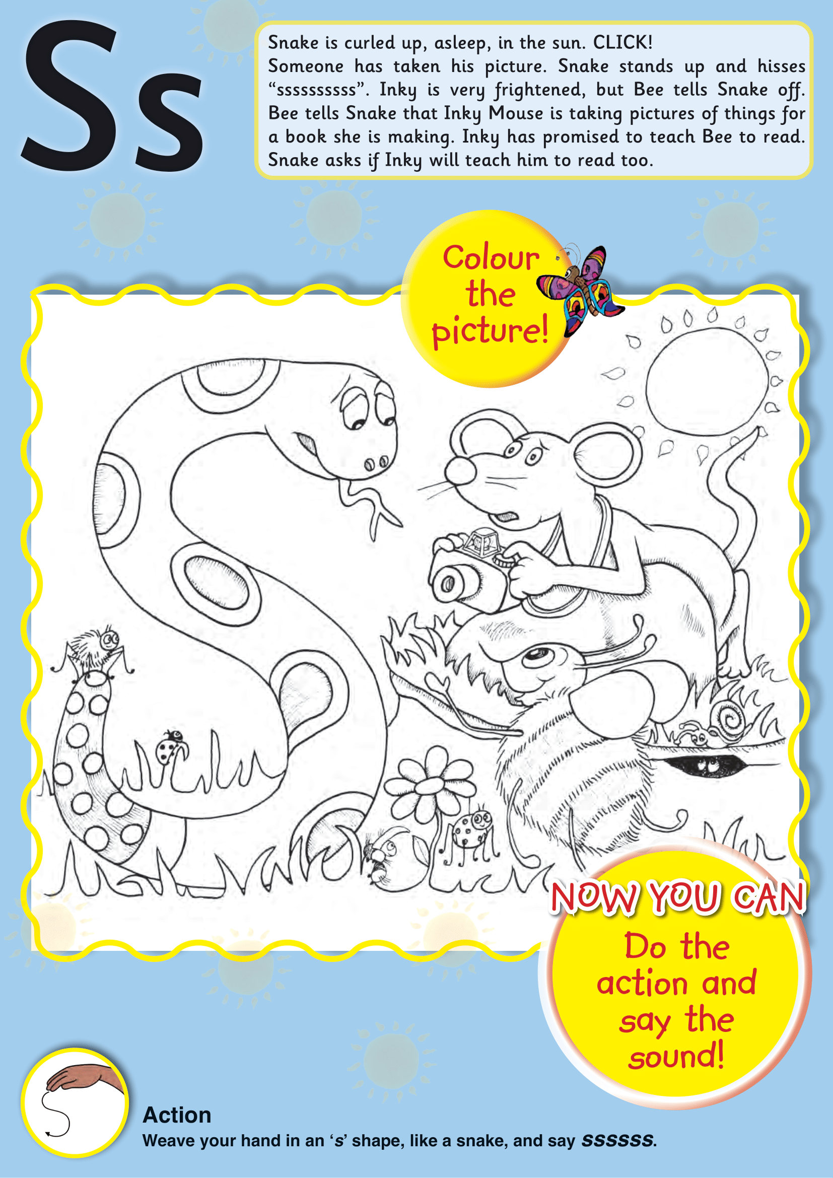 Jolly Phonics Activity Book 1