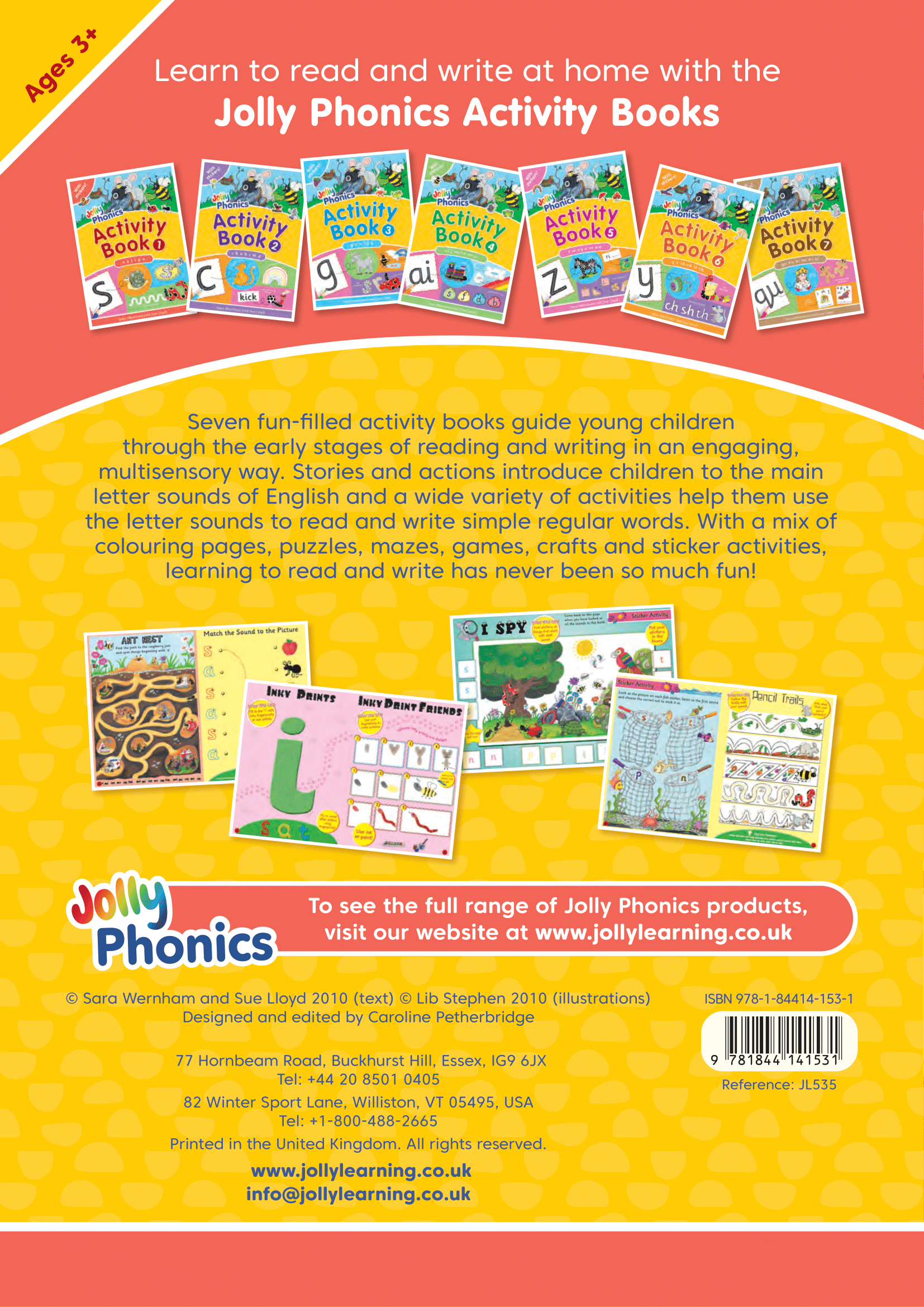 Jolly Phonics Activity Book 1