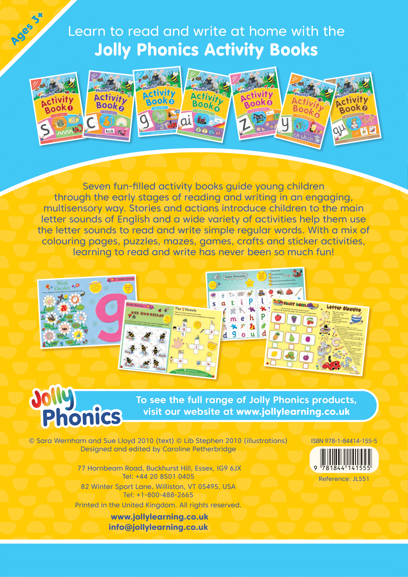 Jolly Phonics Activity Book 3