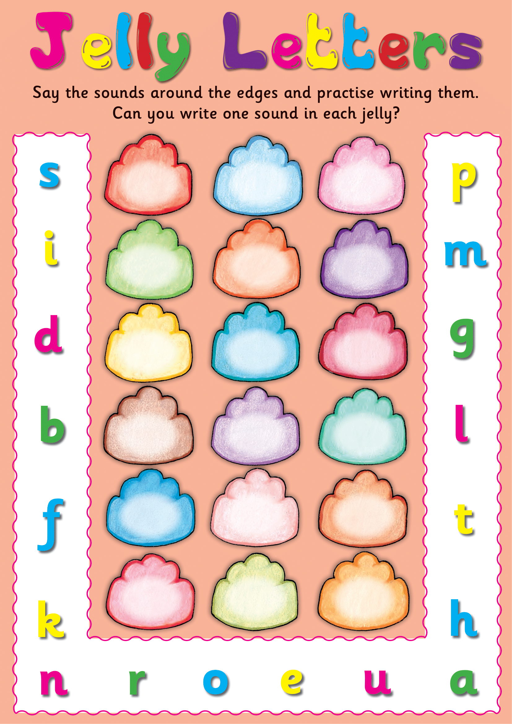 Jolly Phonics Activity Book 4