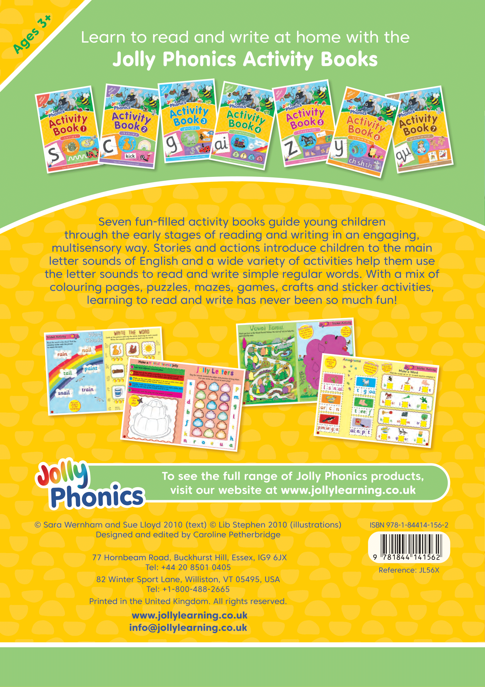 Jolly Phonics Activity Book 4