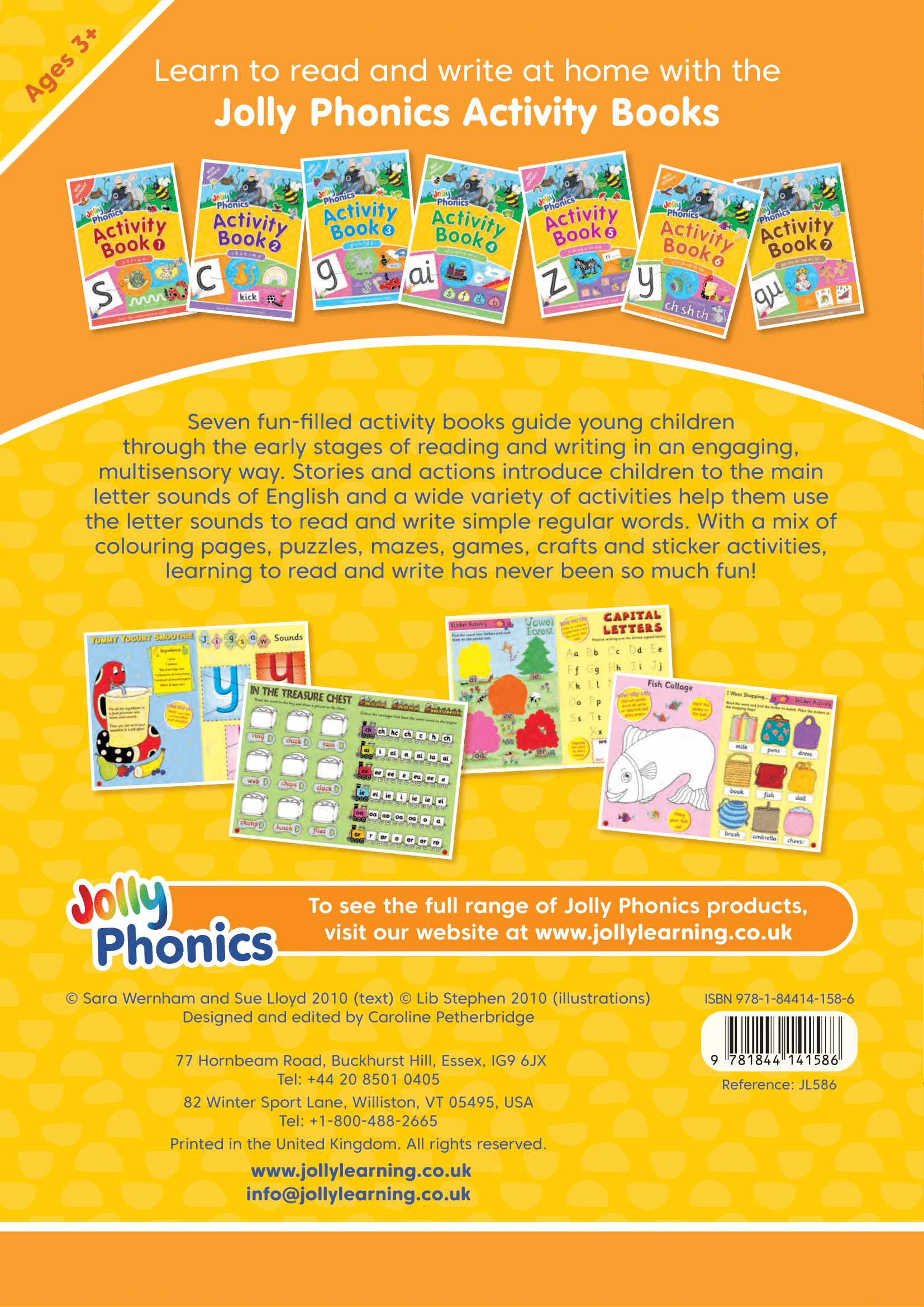 Jolly Phonics Activity Book 6