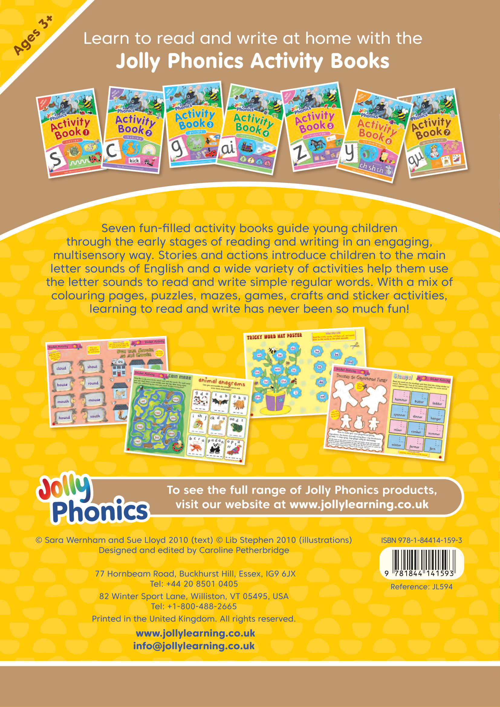 Jolly Phonics Activity Book 7