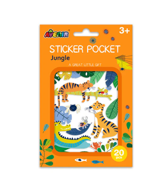 Avenir Sticker Pocket - Jungle