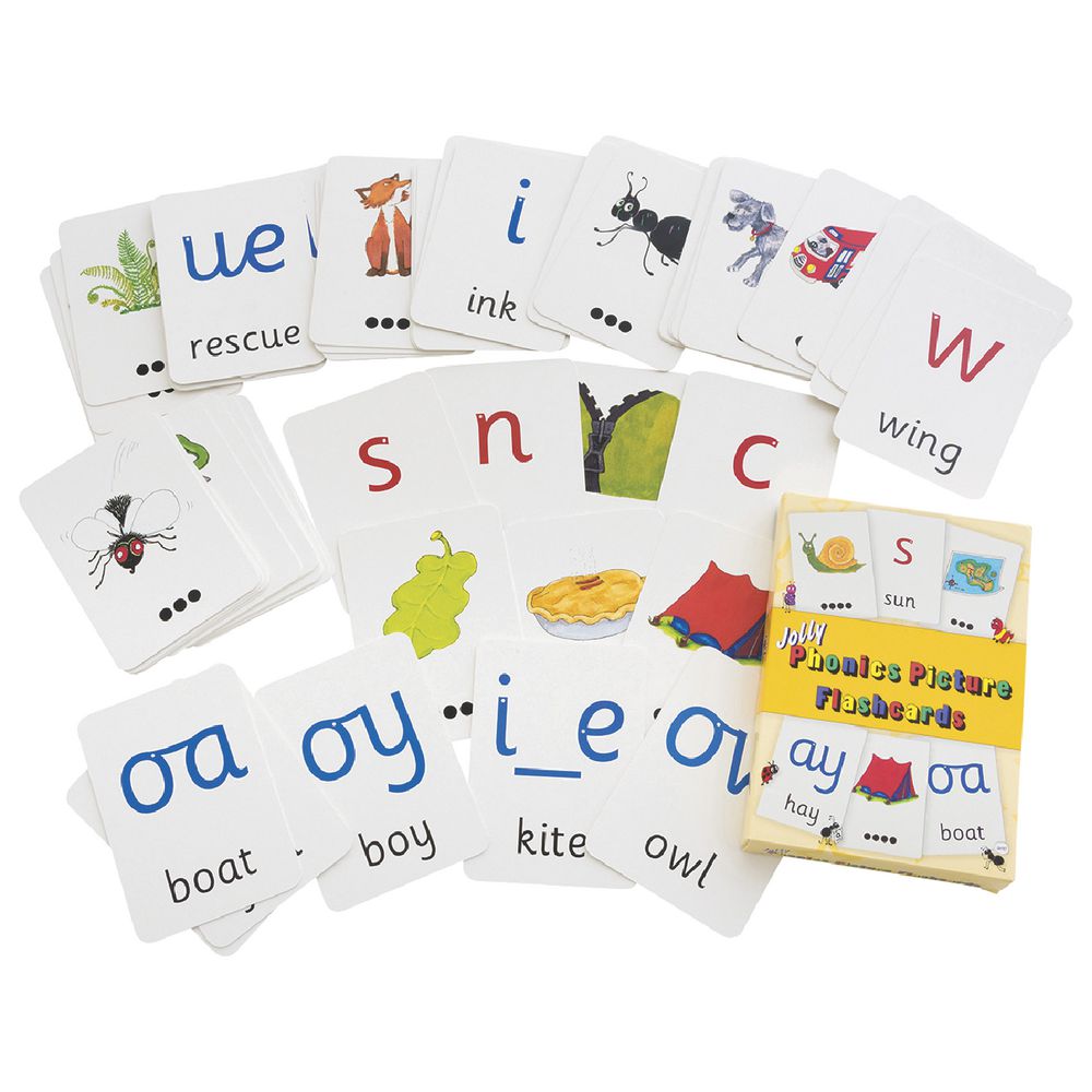 Jolly Phonics Picture Flash Cards