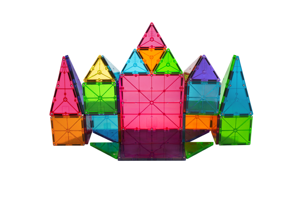 Magna-Tiles Clear Colors 32 Piece Set