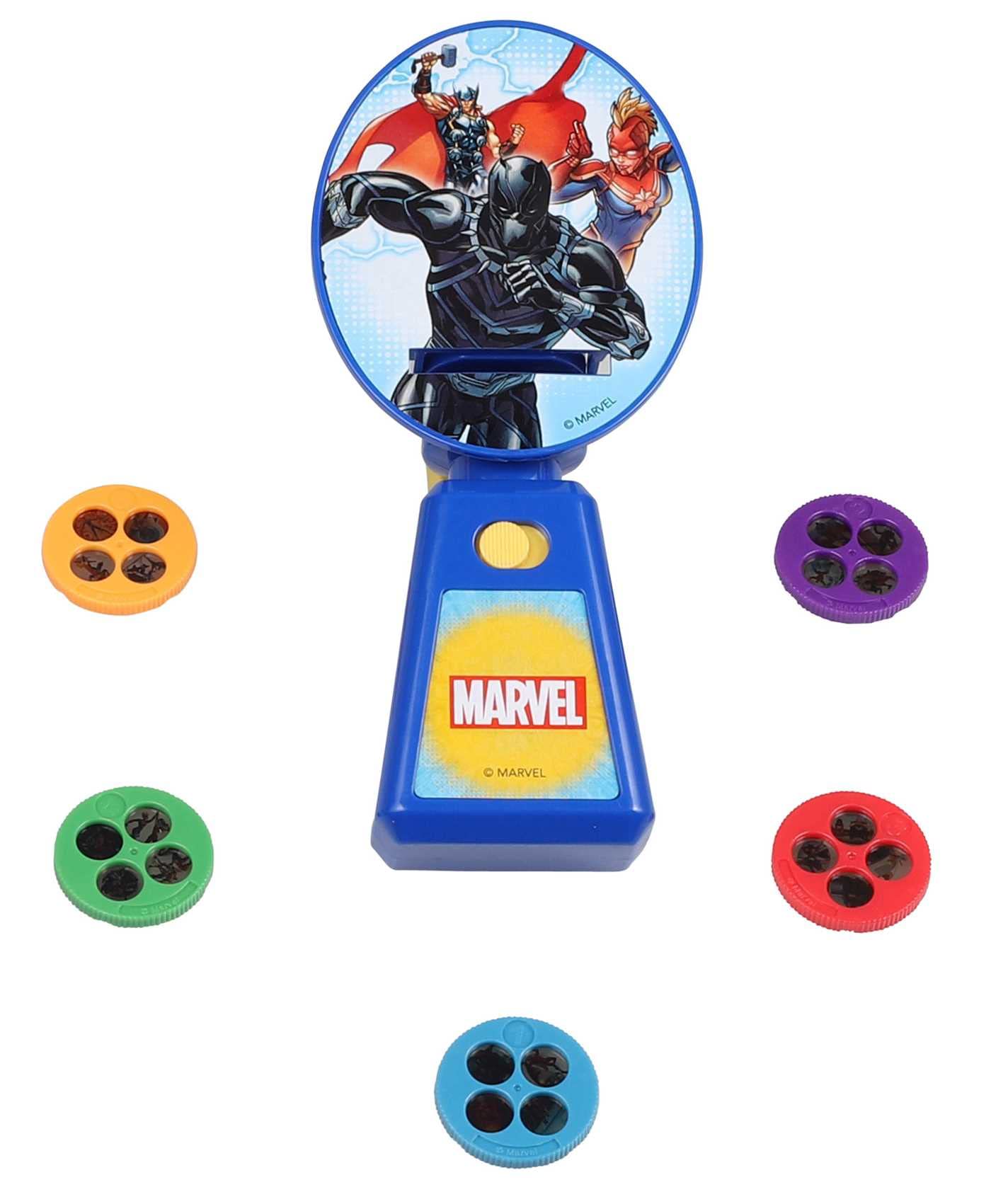 Movie Theater Storybook & Projector: Marvel Black Panther, Thor, and Captain Marvel