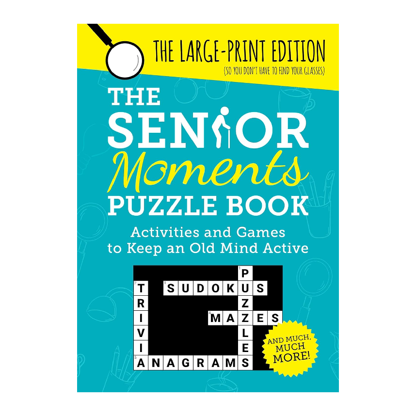 The Senior Moments Puzzle Book