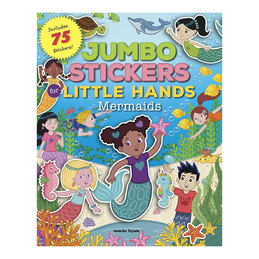 Jumbo Stickers For Little Hands: Mermaids