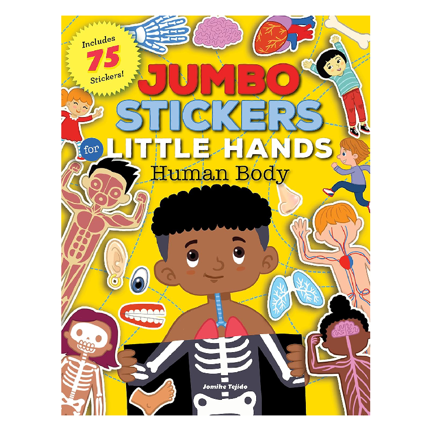 Jumbo Stickers For Little Hands: Human Body