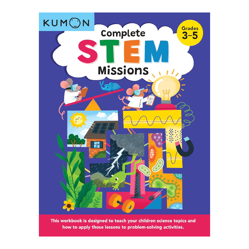 Kumon Complete Stem Missions: Grades 3-5