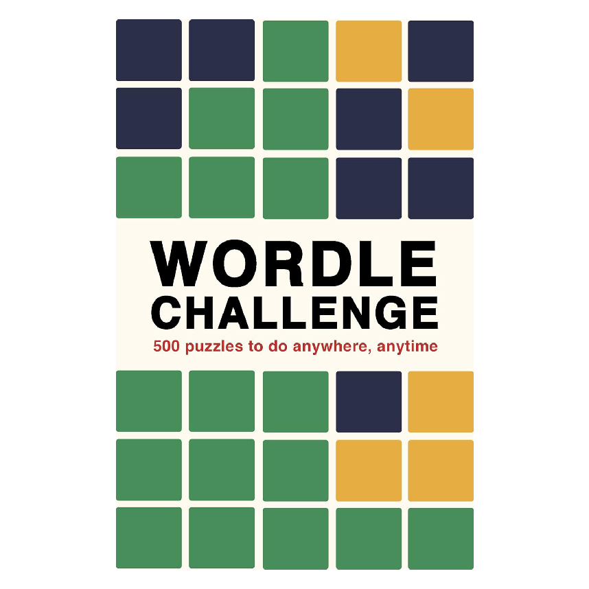 Wordle Challenge 500 Puzzles To Do Anywhere, Anytime