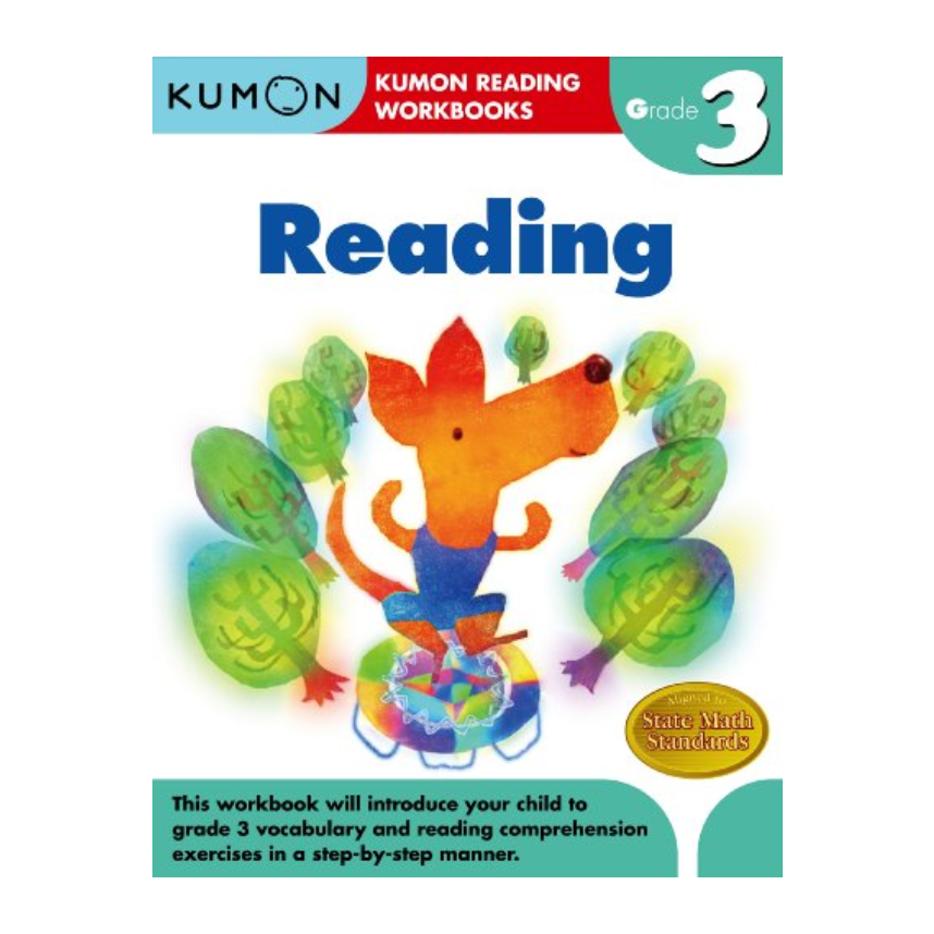 Kumon Grade 3: Reading Workbooks