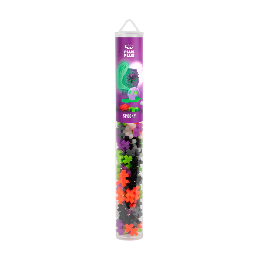 Plus-Plus Spooky Mix Tube (100pcs)