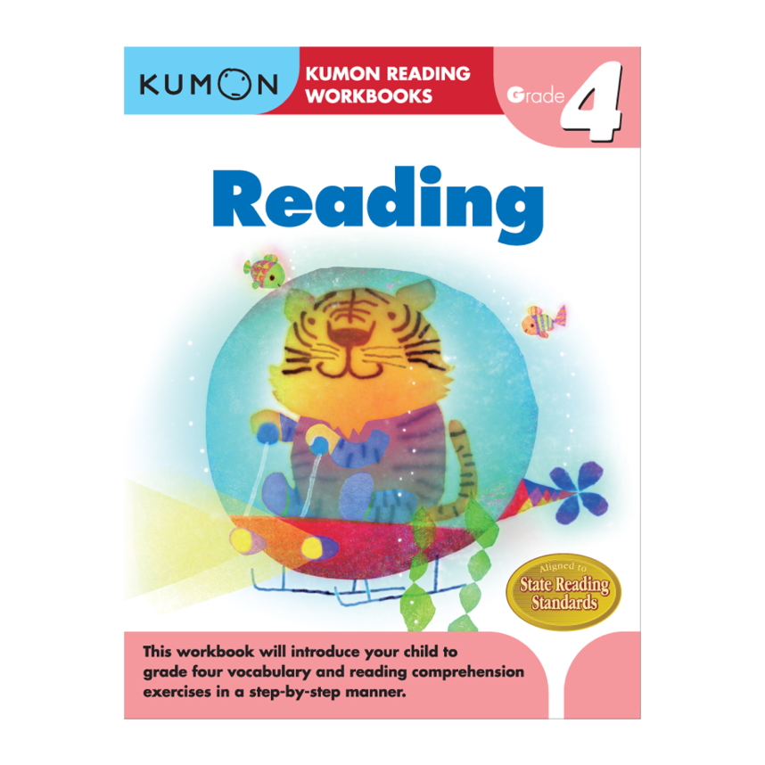 Kumon Grade 4: Reading Workbooks