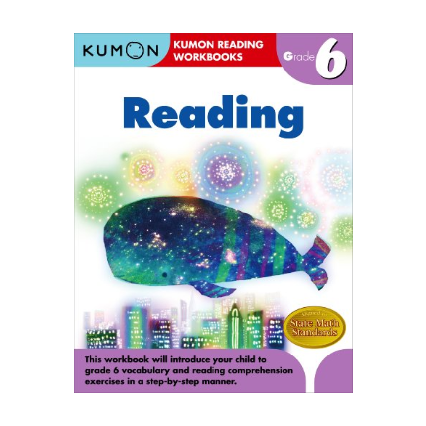 Kumon Grade 6: Reading Workbooks