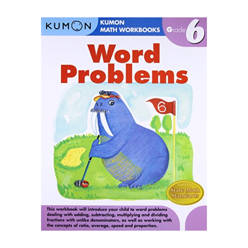 Kumon Grade 6: Word Problems