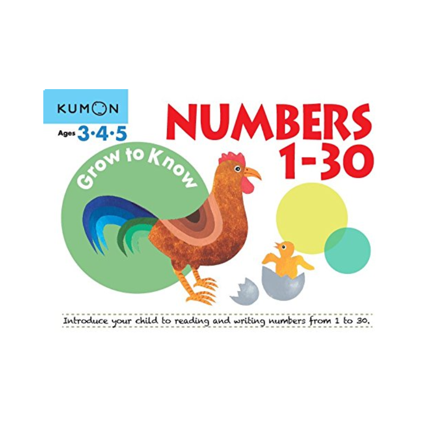 Kumon Grow To Know: Numbers 1 - 30