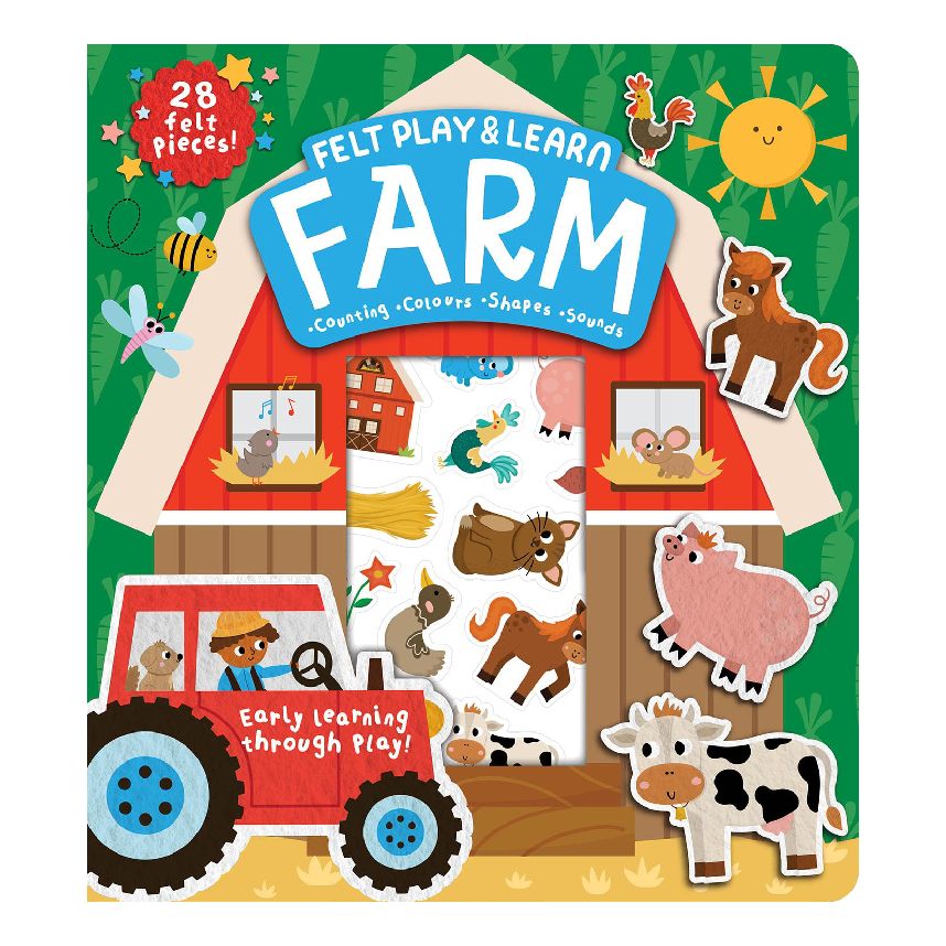 Touchy Feely Felt Play And Learn Farm