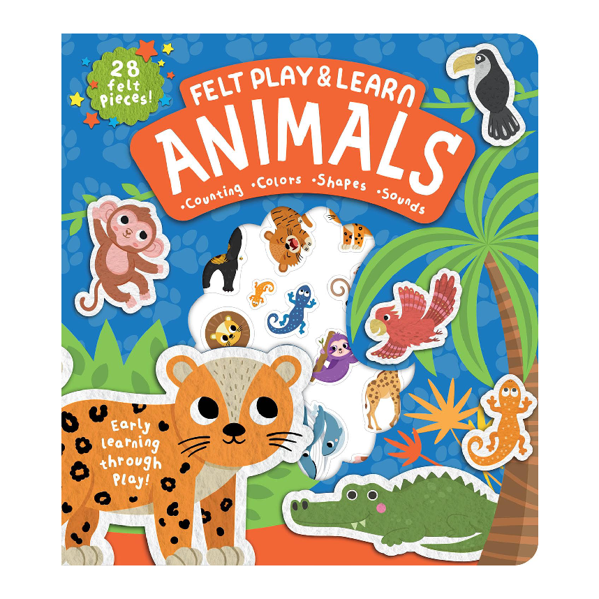 Touchy Feely Felt Play And Learn Animals