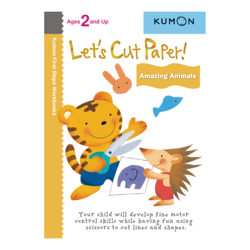 Kumon Lets Cut Paper! Amazing Animals