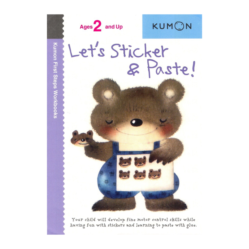 Kumon Lets Sticker & Paste!