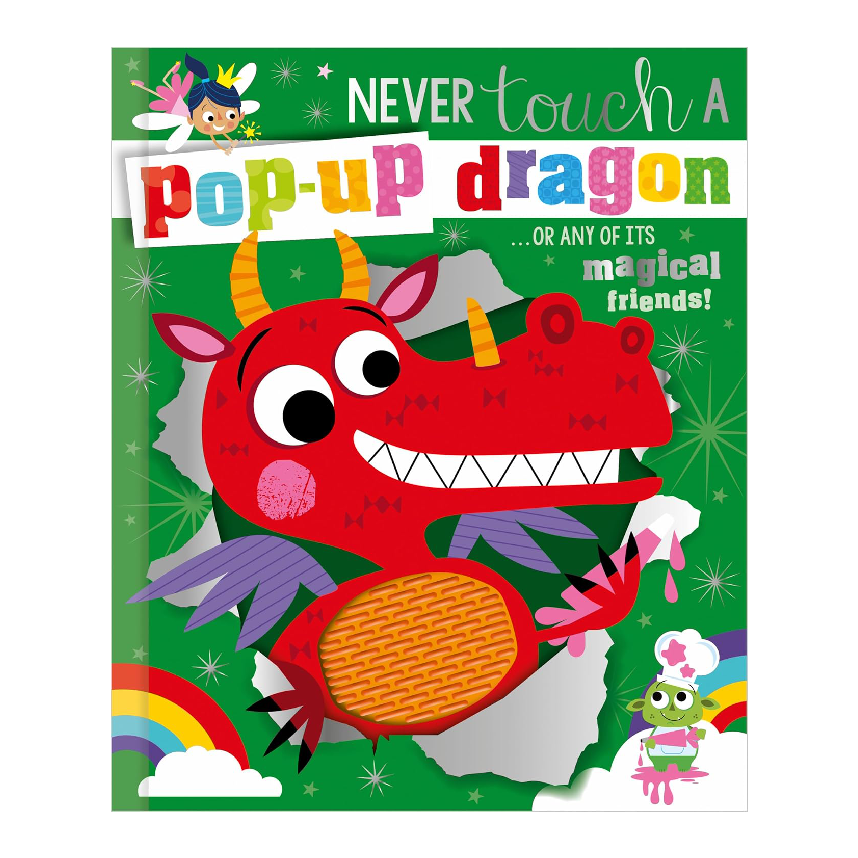 Never Touch A Pop-Up Dragon Padded Board Book