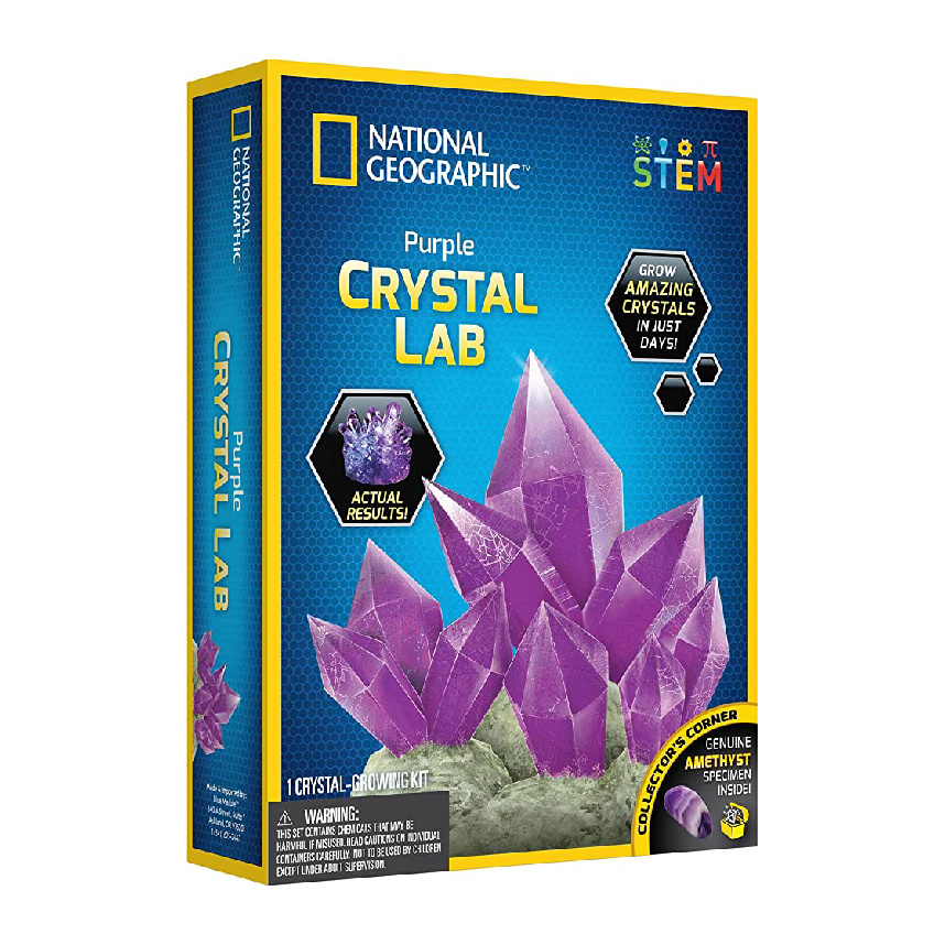 National Geographic Crystal Grow Purple