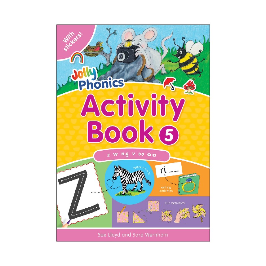 Jolly Phonics Activity Book 5