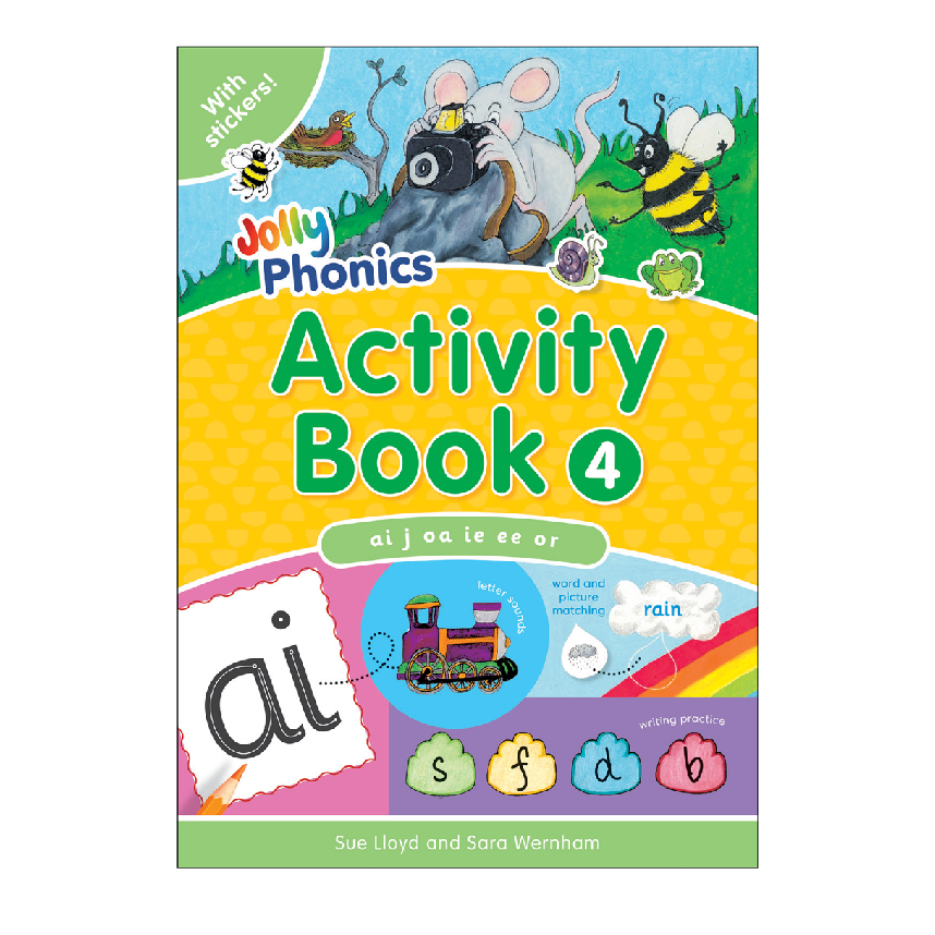 Jolly Phonics Activity Book 4