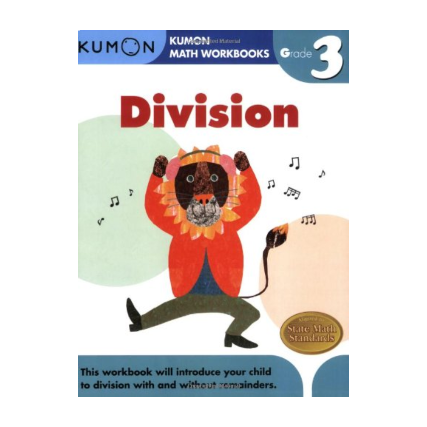 Kumon Math Workbooks Grade 3: Division