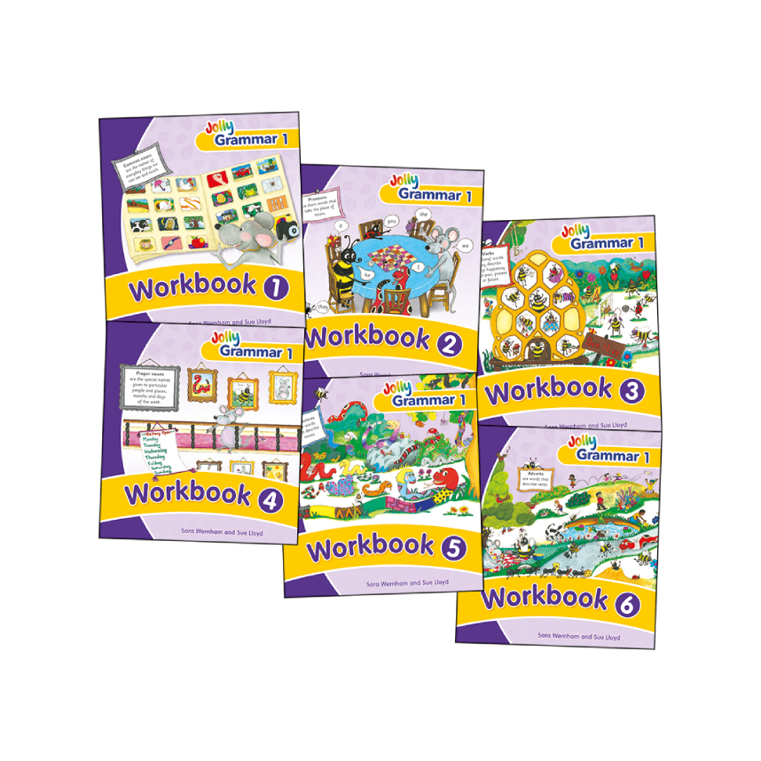 Jolly Grammar Workbook Set 1-6