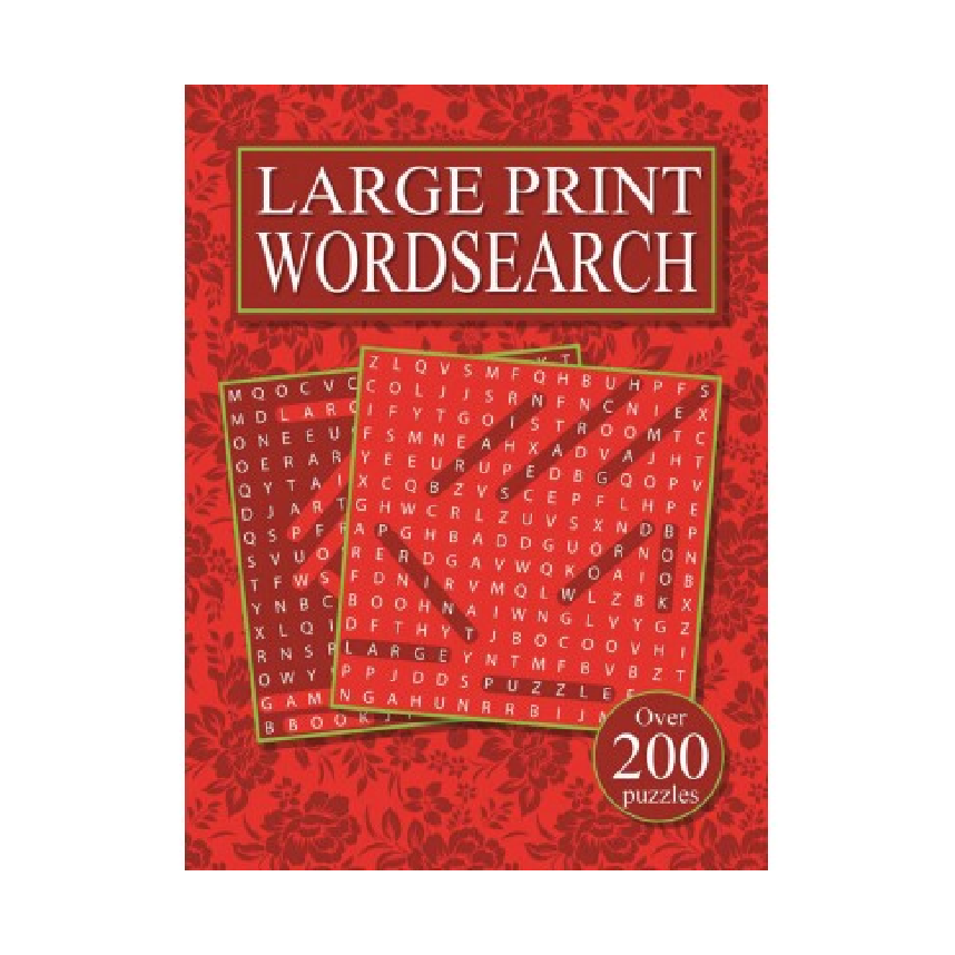 Large Print Word Search Book 1 (Assorted)