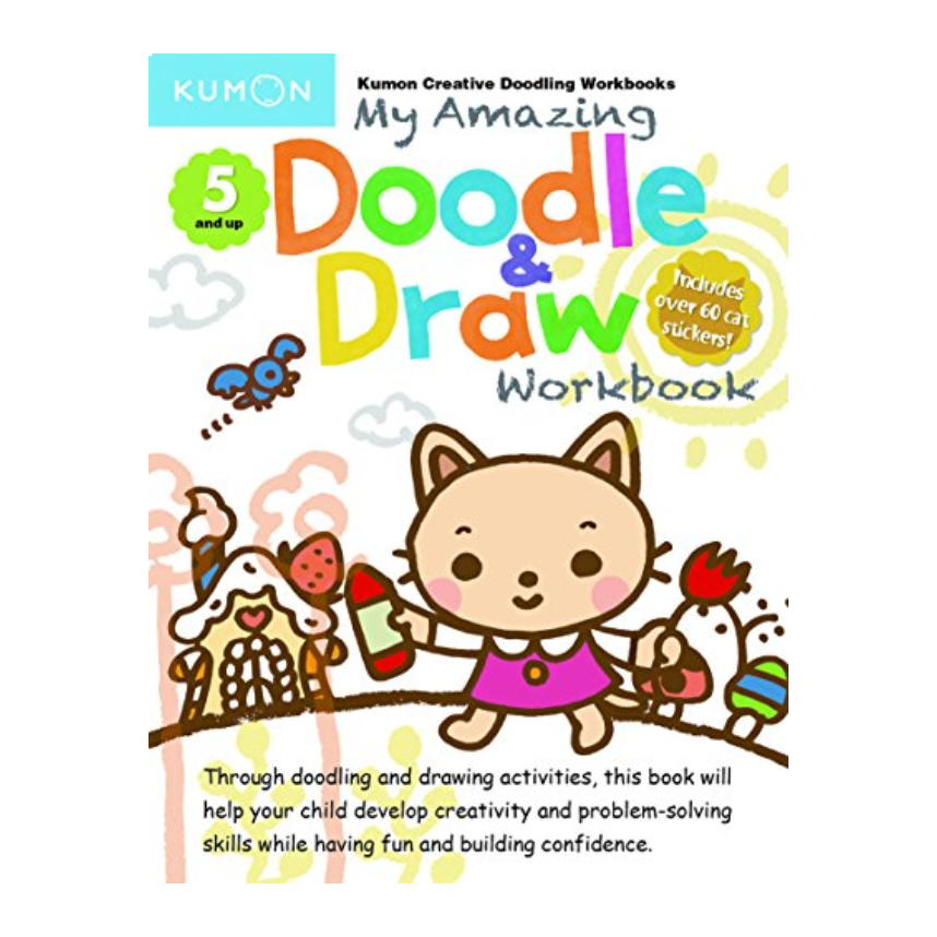 Kumon My Amazing Doodle & Draw Workbook