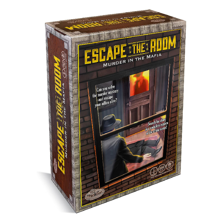 ThinkFun Escape The Room: Murder In The Mafia