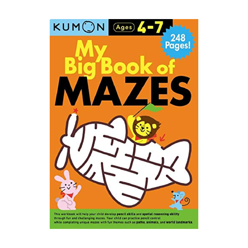 Kumon My Big Book Of Mazes