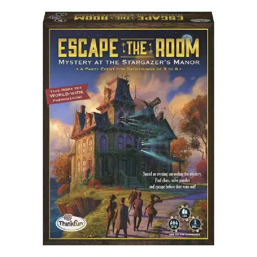 ThinkFun Escape The Room: Mystery at the Stargazer's Manor