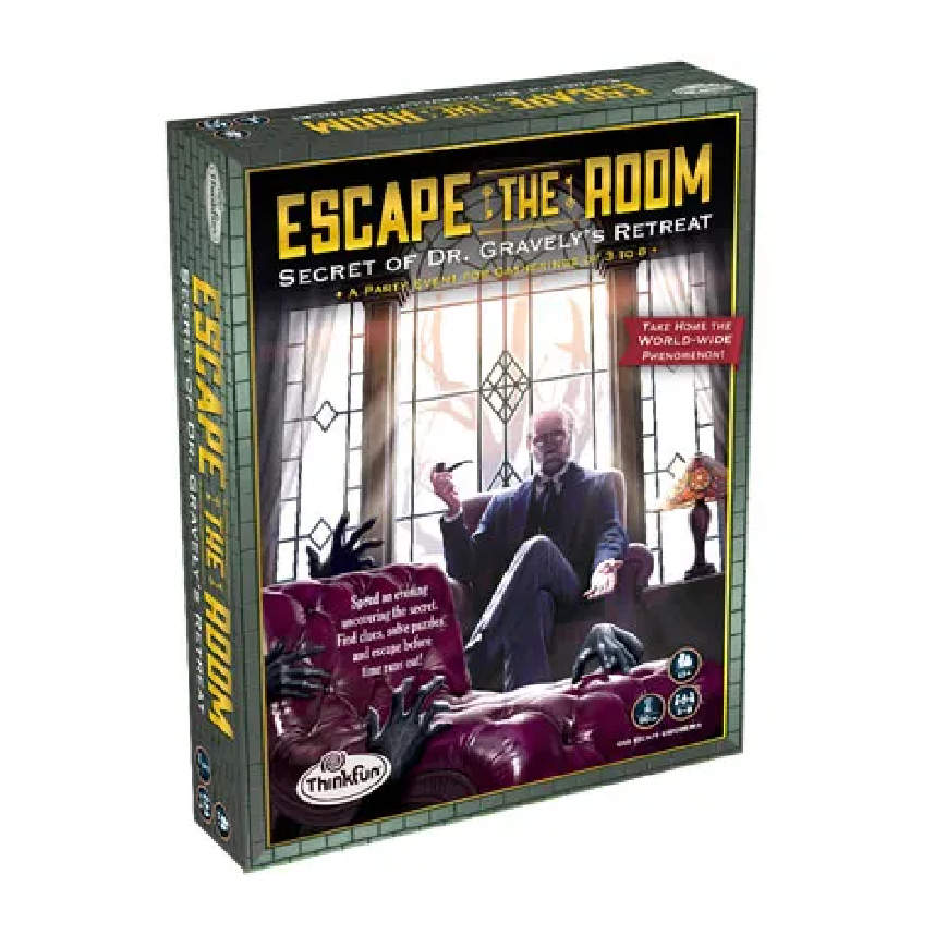 ThinkFun Escape The Room: Secret of Dr Gravely's Retreat